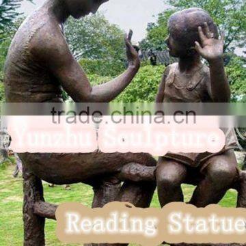 European Style Bronze Casting Angel Statue for Garden Decoration photo-2