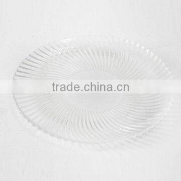 Glass Beaded Charger Plate for Cake Bread photo-2