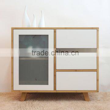 Bamboo Material Simple Design Modern Kitchen Cabinet photo-5
