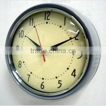 Metal clock