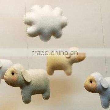 alibaba express hot sale high quality new products wholesale alibaba eco handmade felt hanging plush toy sheep made in china