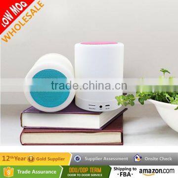 High Quality Music Mini Portable Bluetooth Speaker With LED Lamp