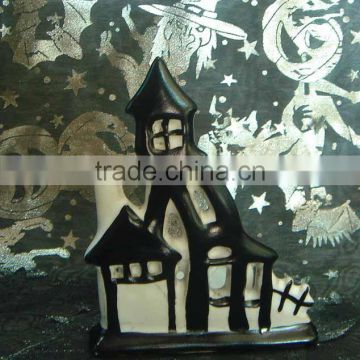 ceramic halloween ghost house