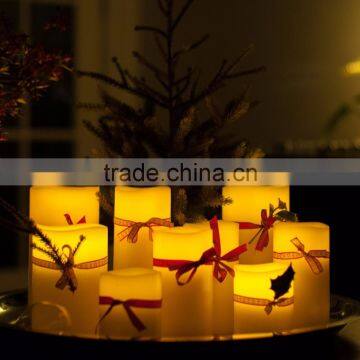 2016 Hot Selling Electric flameless Flickering lighted decorative LED Candle