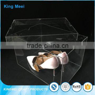 2017 Oem Custom Acrylic Storage With Lid Shoe Box photo-6