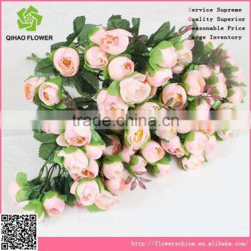 Fabric Camellia Bouquet Artificial Camellia Bouquet Flowers Landscaping Flowers photo-4