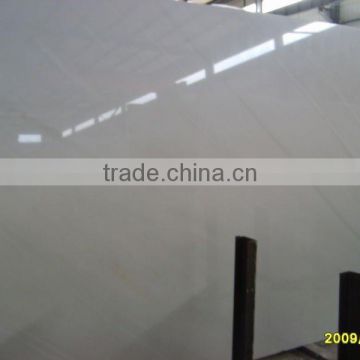 pure white marble slabs