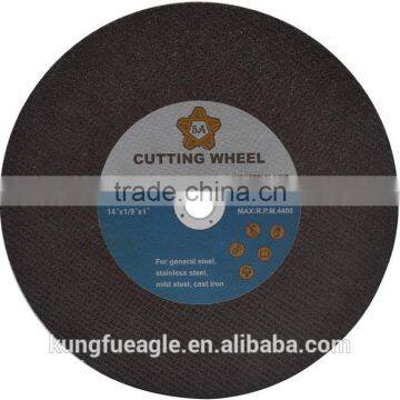 350*2.8*25.4mm abrasive Cut off Wheel, Metal Cutting Disc