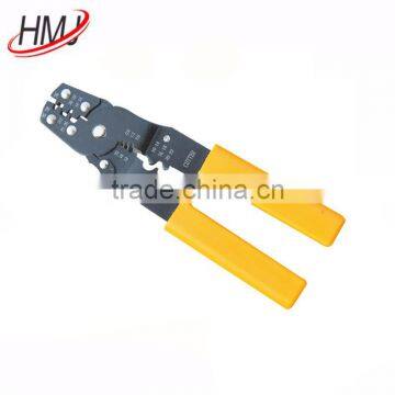 Plier for stripping cutting wire stripper plier