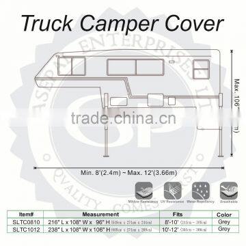Waterproof 3 Layers Nonwoven Fabric Truck Camper RV Cover photo-2