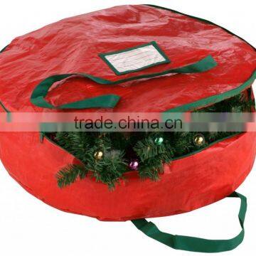 christmas wreath bag