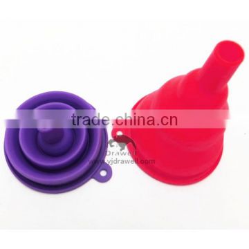 SB-0924 Food Grade collapsible silicone funnel