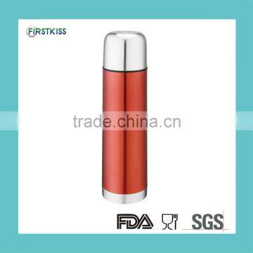 double wall stainless steel bullet type vacuum flask