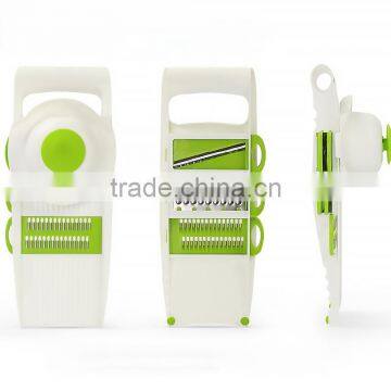 Fashional Directly Sale Top Quality PP and Stainless Steel Material 7-piece Multifunctional Peeler and Grater