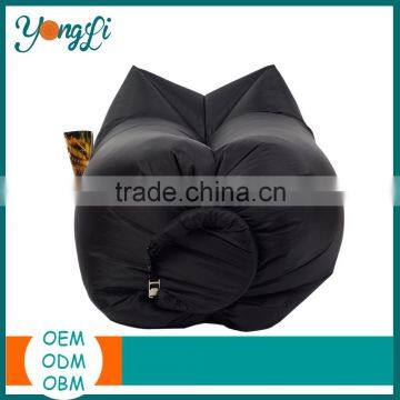 Wholesale Outdoor Camping Hiking Bed Portable Inflatable Nylon Lounger Adult Bear Air Sleeping Bag photo-2