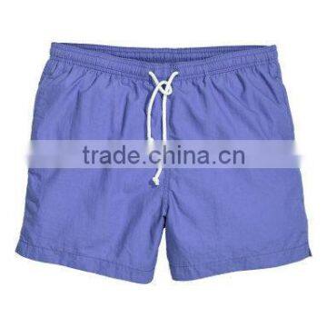 casual style 100% nylon swimwear shorts for mens