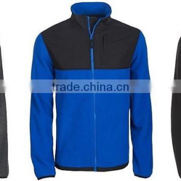 Mens Full Zip up Fleece Jacket Sweatshirt