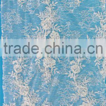 Wholesale Beaded Guangzhou African French Embroidery Lace Fabric