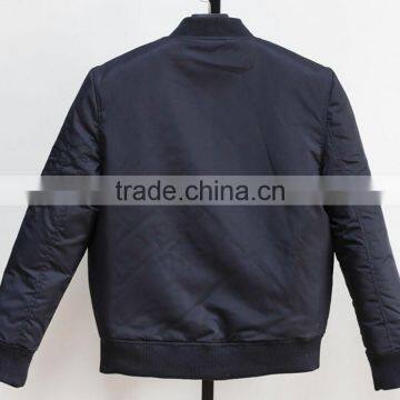 Mens Popular Nylon Twill High Quality Bomber Jacket photo-5