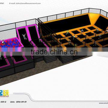 Innovative Indoor Gymnastics Trampoline Park