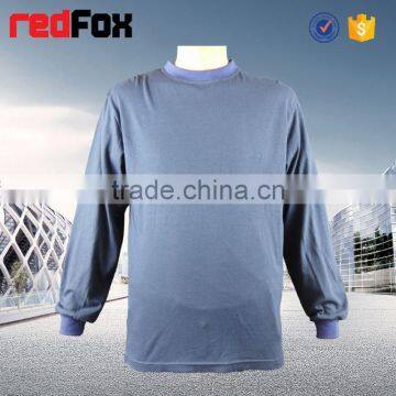 Black Cheap 100% Polyester Safety T-shirt for Worker Made in China Mining Safety T-shirts Cheap Green Men T-shirt ce En471 photo-2