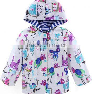 Zm50346b Autumn Kids Clothing Wholesale Pure Color Children Coat photo-6