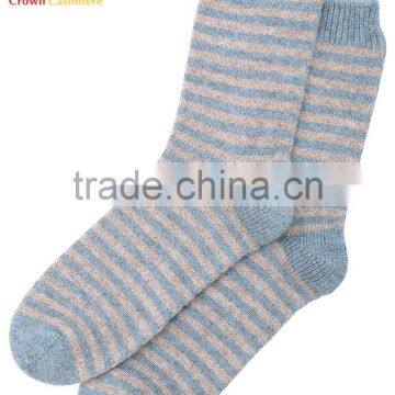 100% Cashmere Socks Cable Knit Knee Socks Cheap Knee Socks photo-2