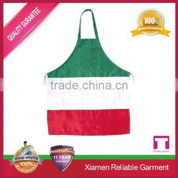 Hot sale custom colour stripe housekeeping apron