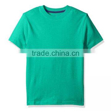 Bulk Boys Tshirt Design Soft Cotton Cheap Custom Plain Round Neck T-shirt photo-2