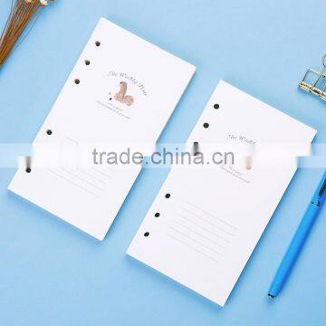 48K Customizable Internal Page of Planner Monthly/weekly /daily/ Planner ,6 Holes Inide Papers photo-2