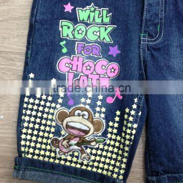 Bobby Jack Ramie Cotton Polyester Spandex Girls Denim Shorts #3R5553 photo-3