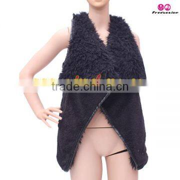 Factory Furry Reversible Women Vest photo-3