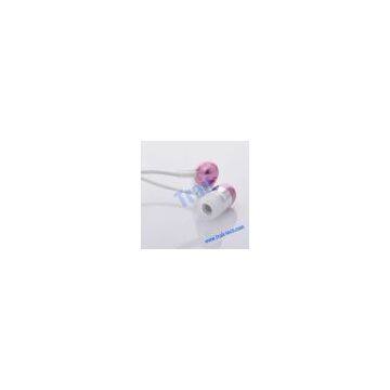 Lovely Handsfree in Ear Earphone for Women (Purple)