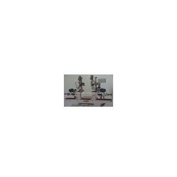 Duplex vacuum film coating machine
