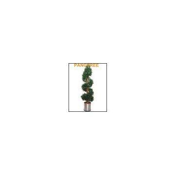 artificial boxwood topiary