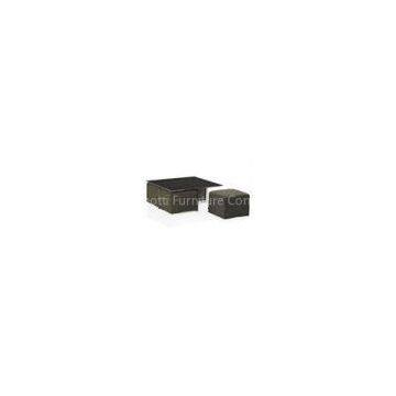 Rectangle Black Glass Coffee Table