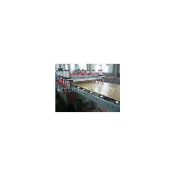 Ecological WPC Extrusion Machine , Wood Plastic Composite Production Line