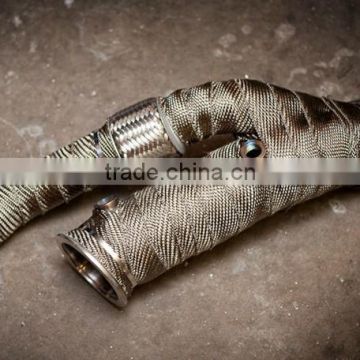 header pipe exhaust insulating wrap/exhaust heat shield wrap