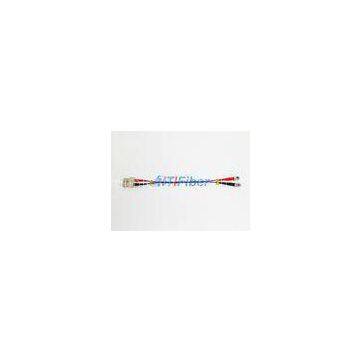 ST - SC Patch Cable Fiber Optic Patch Leads 3.0mm Violet Color OFNR Outer Jacket