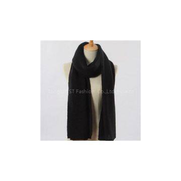 Acrylic Solid Color Links-links Knitted Lady Scarf Manufacturers China photo-1