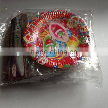 color printed low cost paper disposable tableware