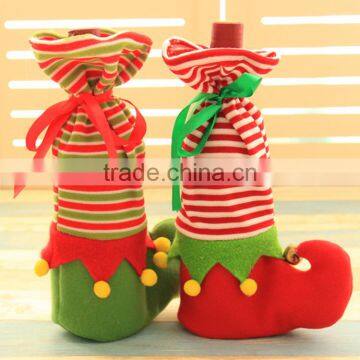 33*20cm Christmas Stocking Socks Fabric Xmas Gift Bags M7090206