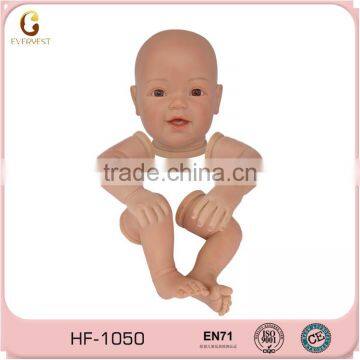 fashion oem silicone vinyl baby doll kits reborn baby doll kits