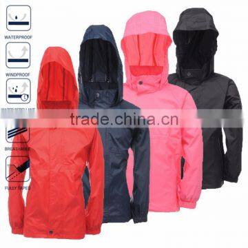 2016 Waterproof Hooded Windbreaker Jacket for Kids
