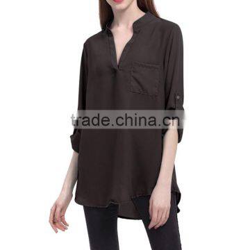 New fashion 100 % Cotton casual japanese style blouse