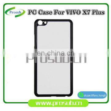 2d sublimation PC plastic blank smartphone case cover for Prosub-VIVO X7 plus