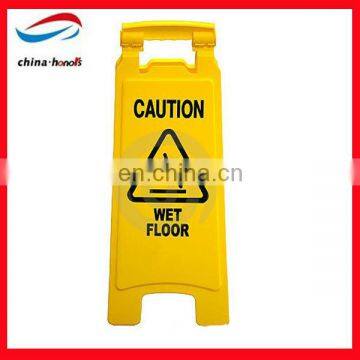 plastic caution wet floor sign for sale