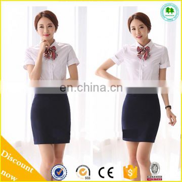 2015 Hot Sale Women Bank Uniform Design for Banker