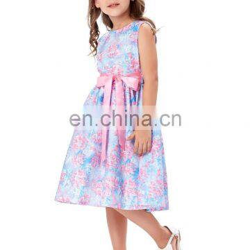 Grace Karin Children Kids Sleeveless Round Neck Birthday Party Dress 2 Year Old Grl Dress CL008997-2 photo-2