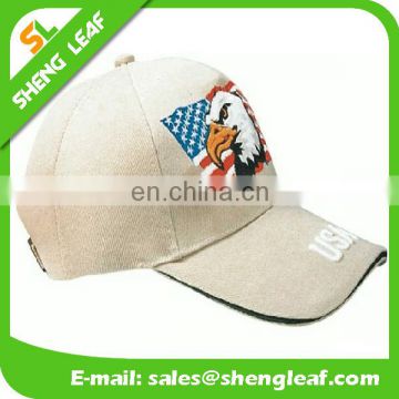 Custom design of baseball cap with printing or embroidery